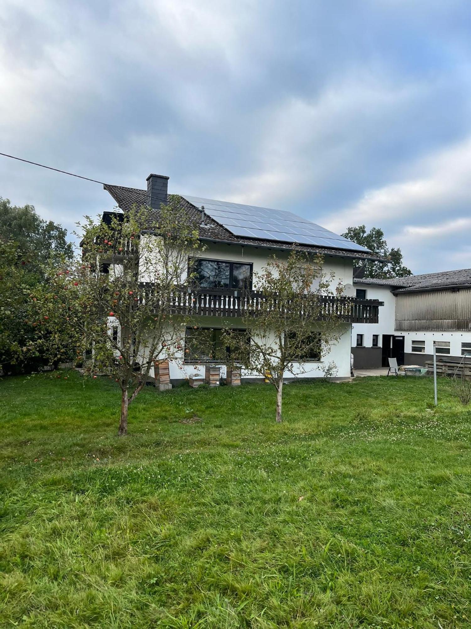 Ferienwohnung Auf Dem Bauernhof - Hermanns Lodge Strassenhaus Eksteriør billede