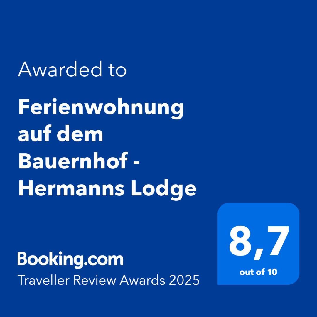 Ferienwohnung Auf Dem Bauernhof - Hermanns Lodge Strassenhaus Eksteriør billede